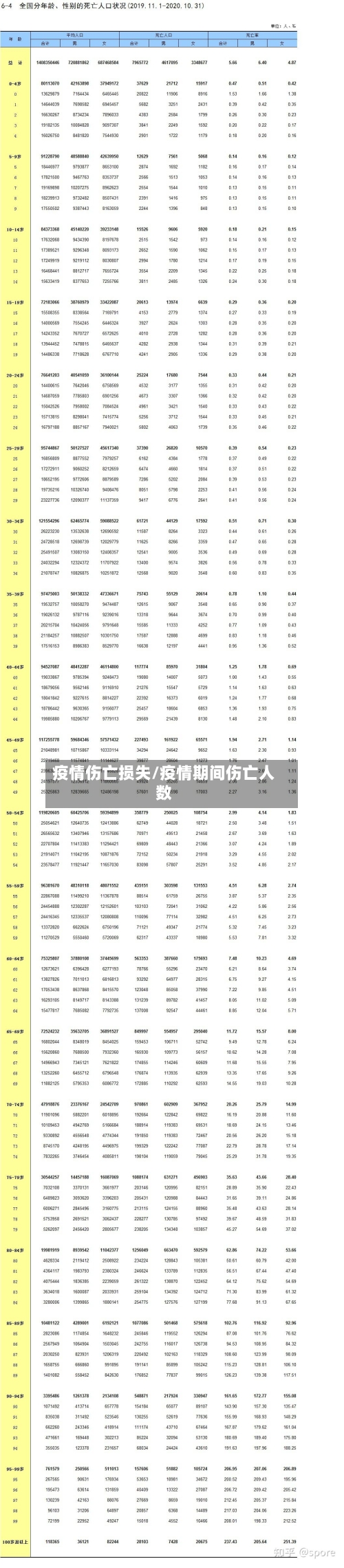疫情伤亡损失/疫情期间伤亡人数-第2张图片